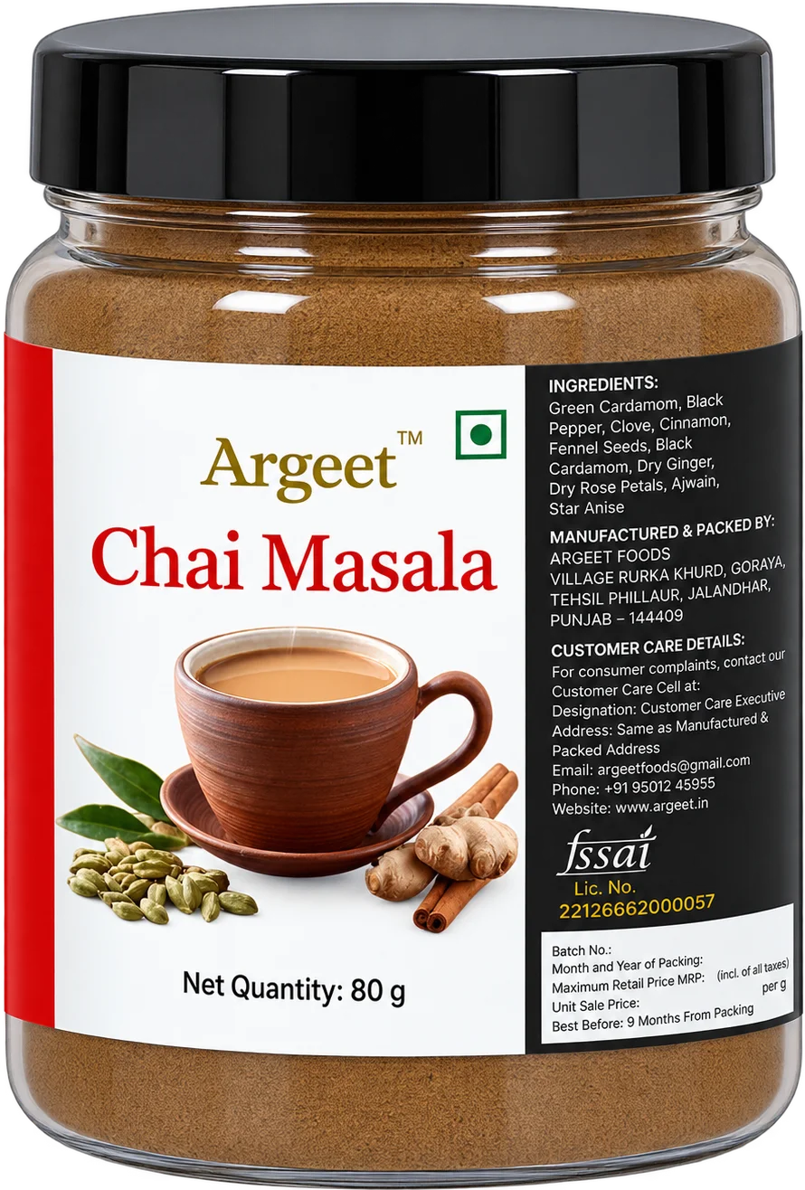 Argeet Chai Masala Jar