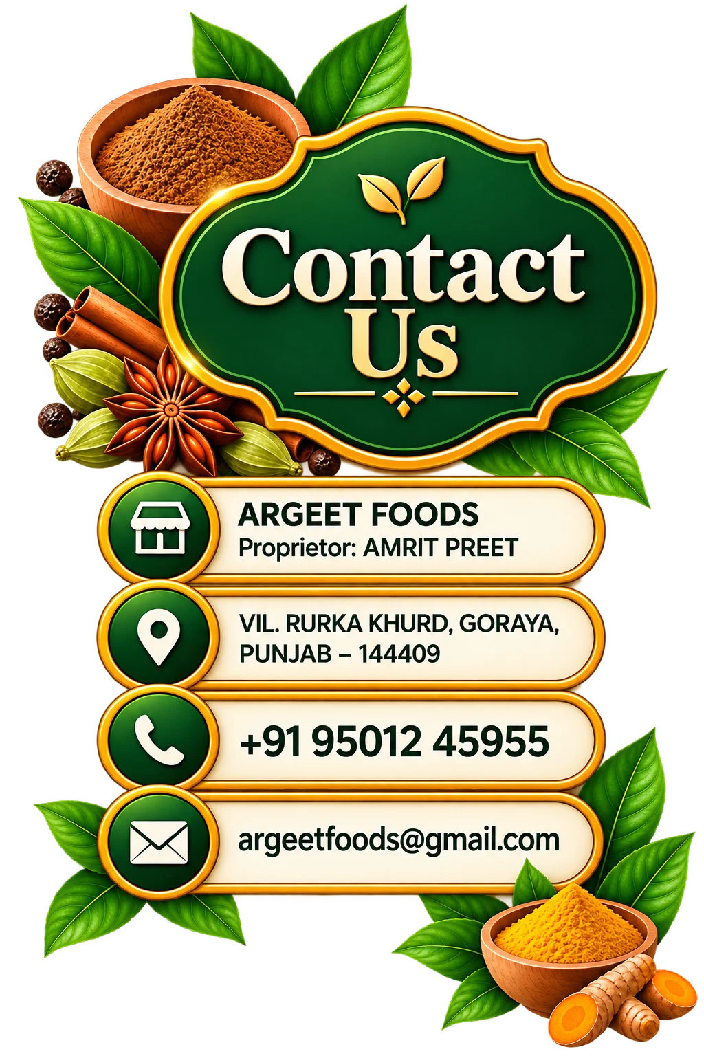 Argeet Contact details